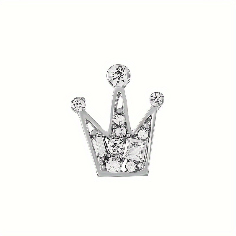 Mini Crown Brooch Men's Suit Brooch Accessories Shirt Collar - Temu