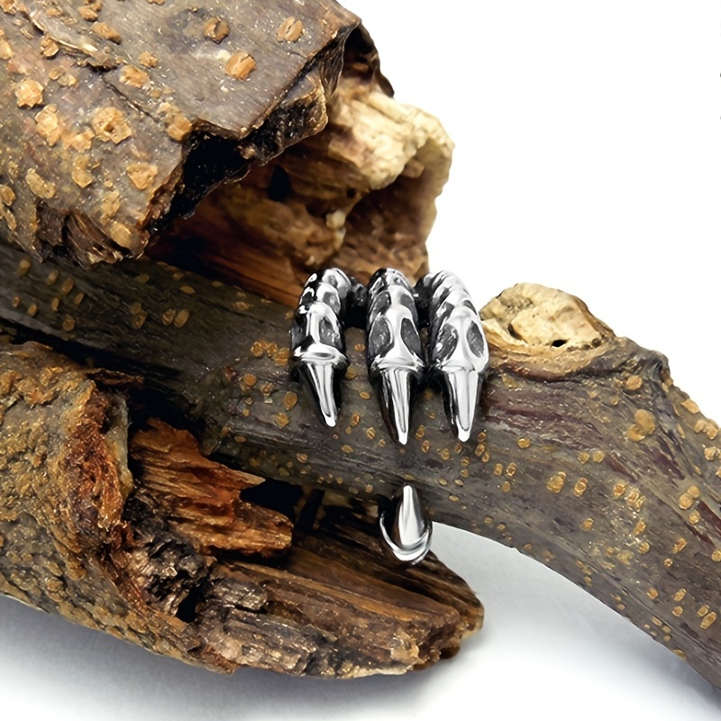 Vintage Punk Dragon Claws Ring for Men