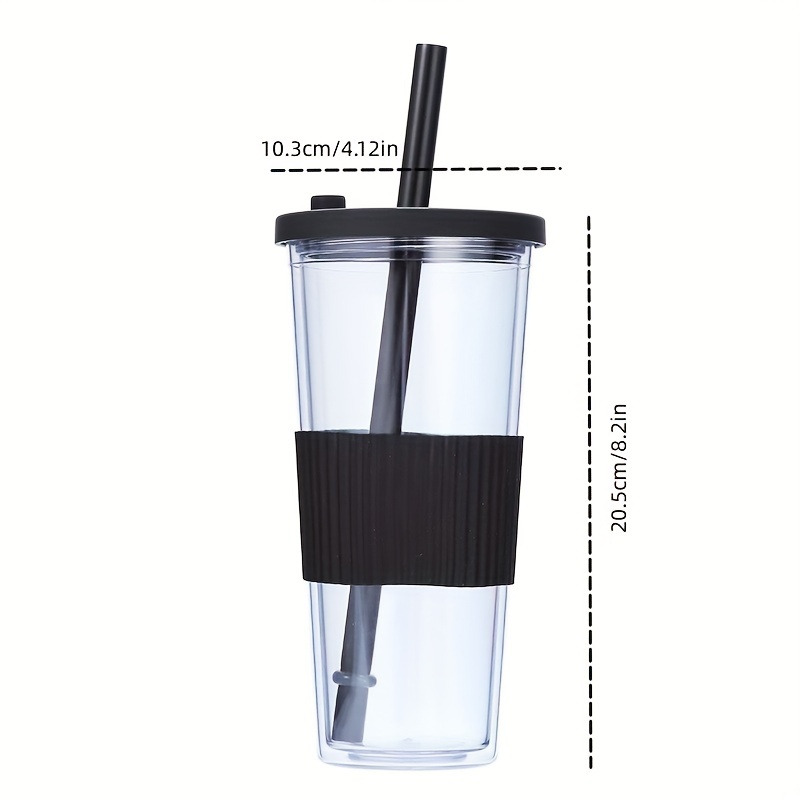 PP Plastic Q Cups, Bubble Tea, Cups & Straws