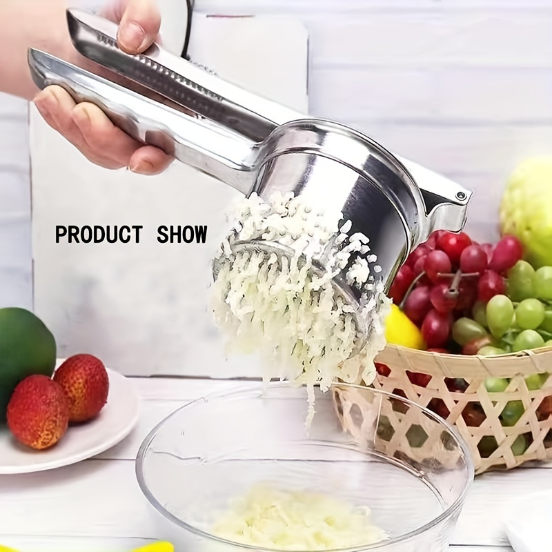 Potato Masher, Stainless Steel Potato Masher, Professional Metal Wire Masher,  Kitchen Vegetable Masher With Non-slip Handle, Manual Fruit Masher, Potato  Ricer, Potato Press, Vegetable Crusher, Kitchen Stuff, Kitchen Gadgets -  Temu