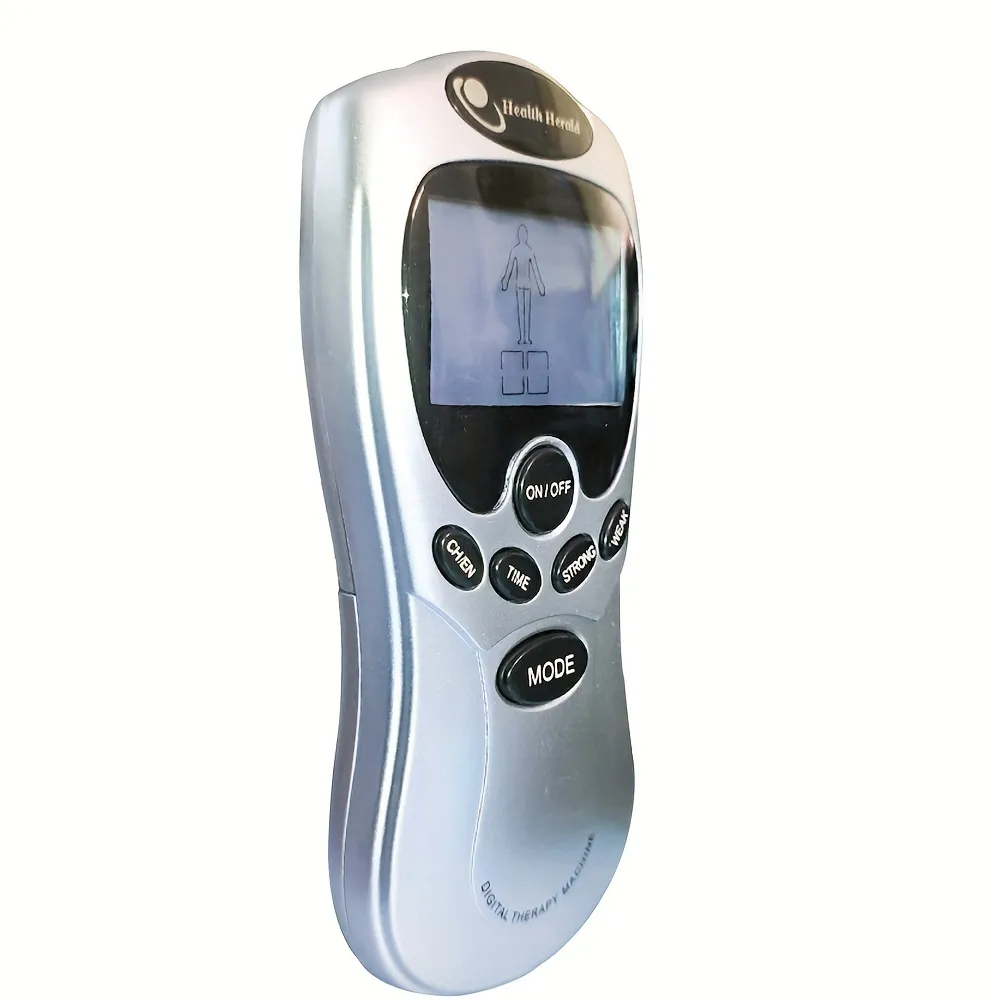 8-mode Electric Tens Muscle Stimulator Acupuncture Face Body Massager Digital Herald Massage Tool Temu