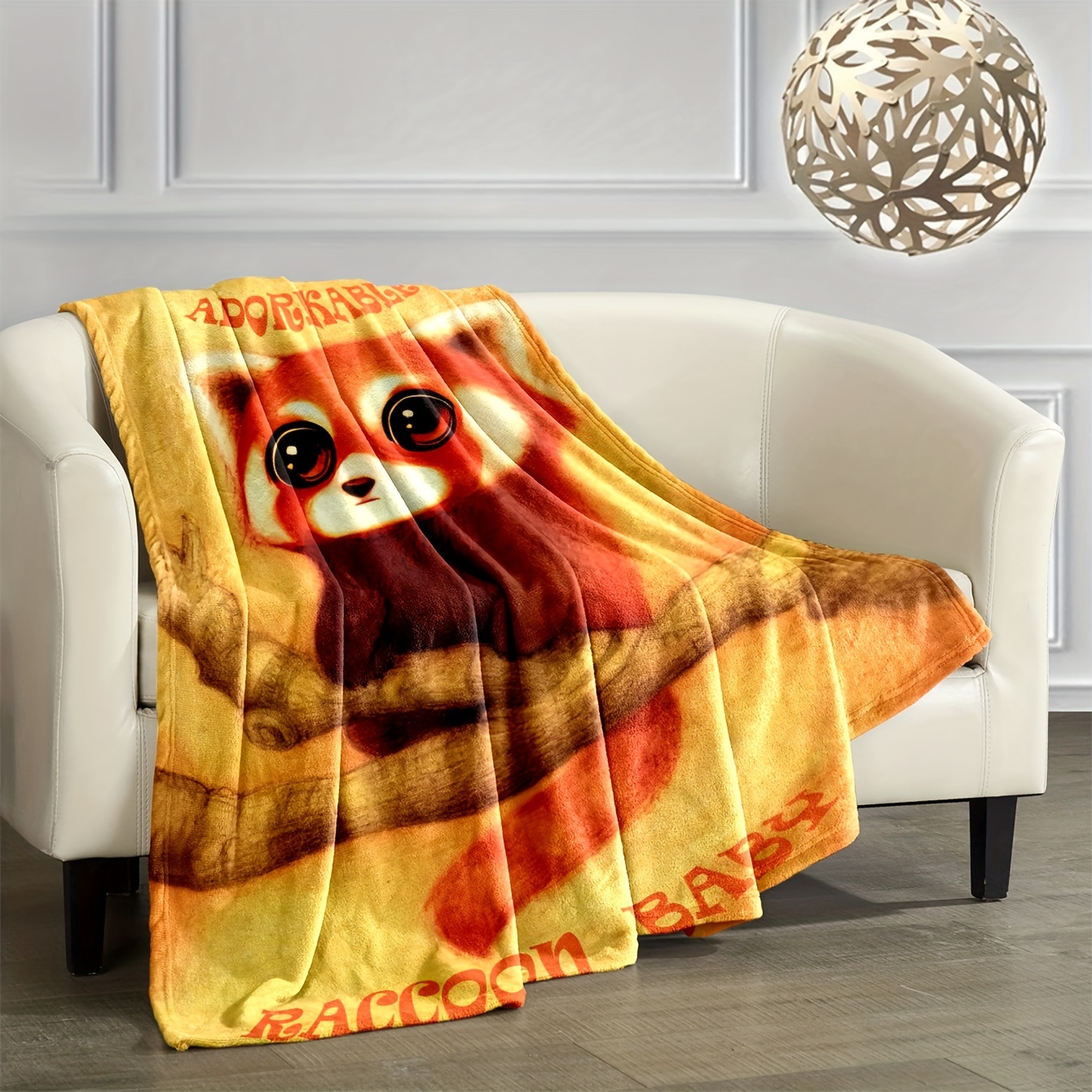 Raccoon best sale throw blanket