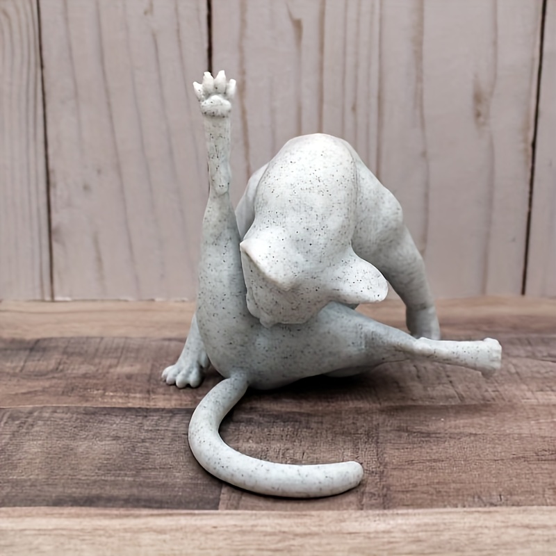 

Cat Butt Resin Statue - Perfect Gift For Cat Lovers, Decor For Any Room