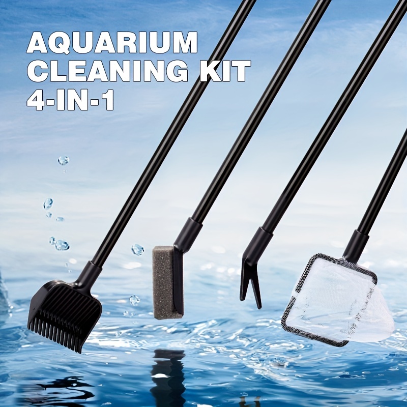 Cleaning Supplies Durable 3 in 1 Aquarium Fish Tank Cleaning