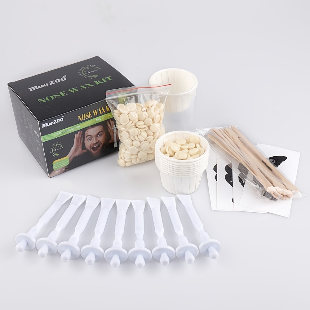Professional Nose Wax Kit 100g Wax 20 Applicators. Nose and Ear quick and  easy Hair Removal