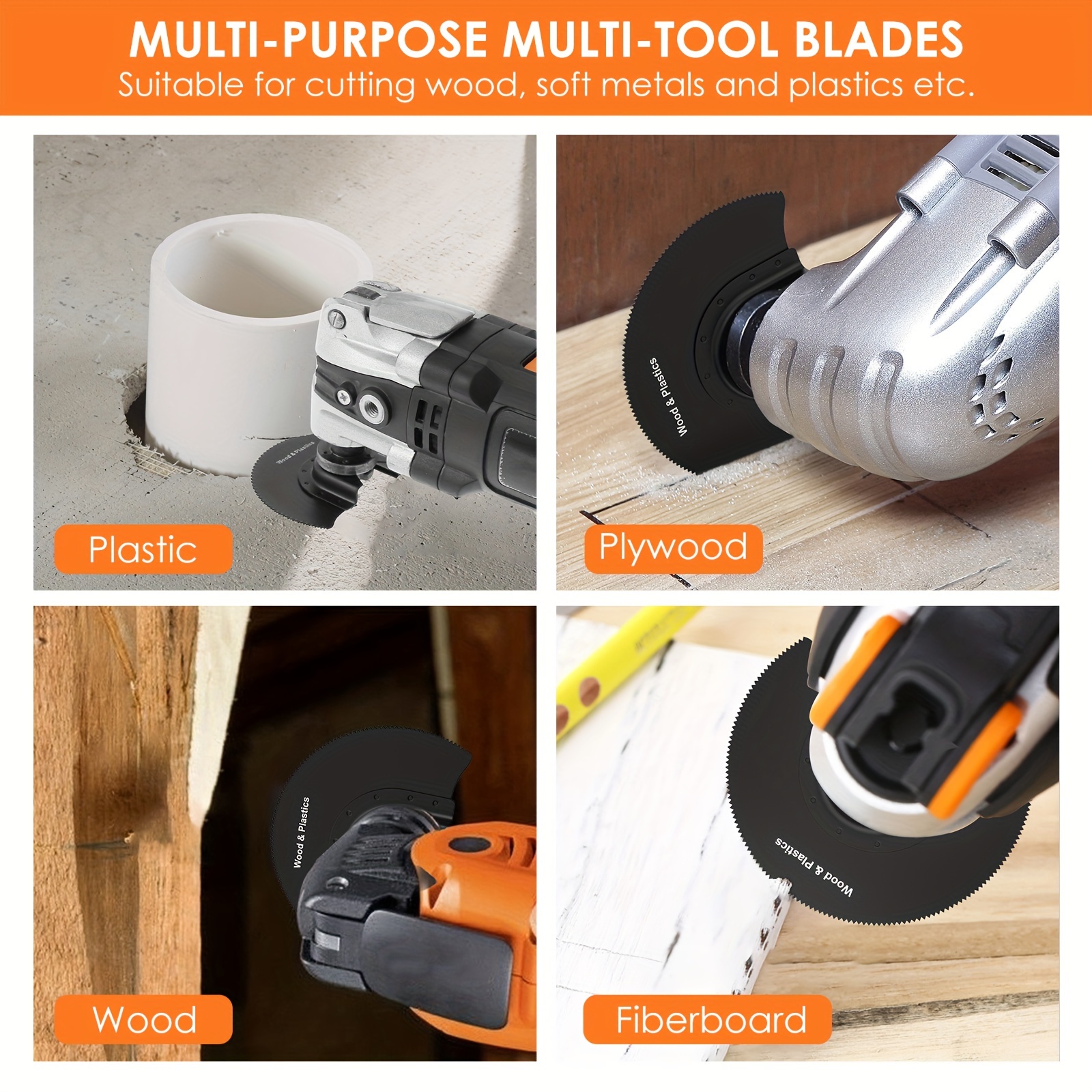 Wood Multitool Blades Oscillating Saw Blades Quick Release - Temu