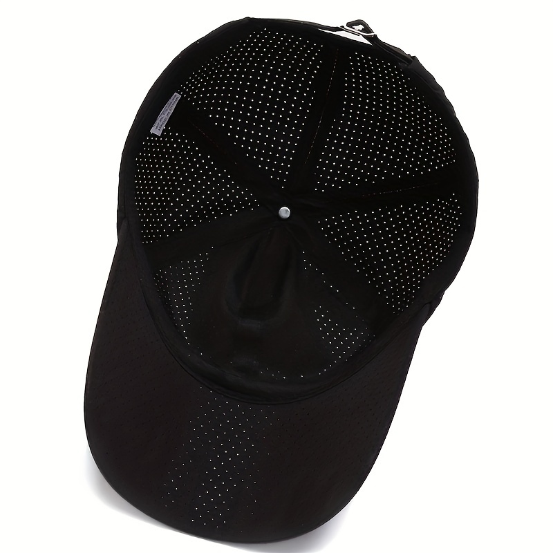 Breathable Baseball Cap Quick Drying Adjustable Sun Hat Lightweight Unisex