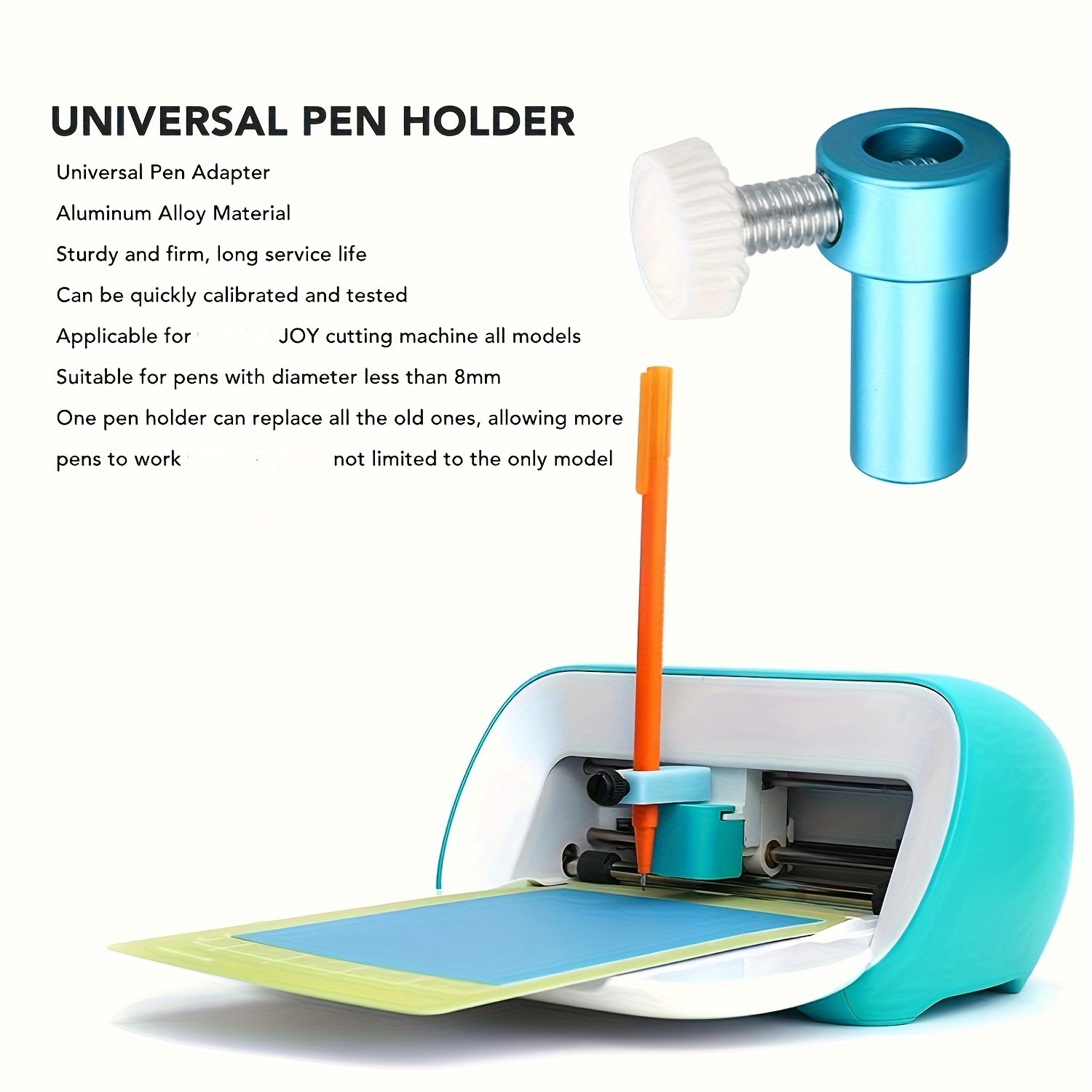 Pen Adapter Aluminum Alloy Universal Die Cutting Pen Holder - Temu