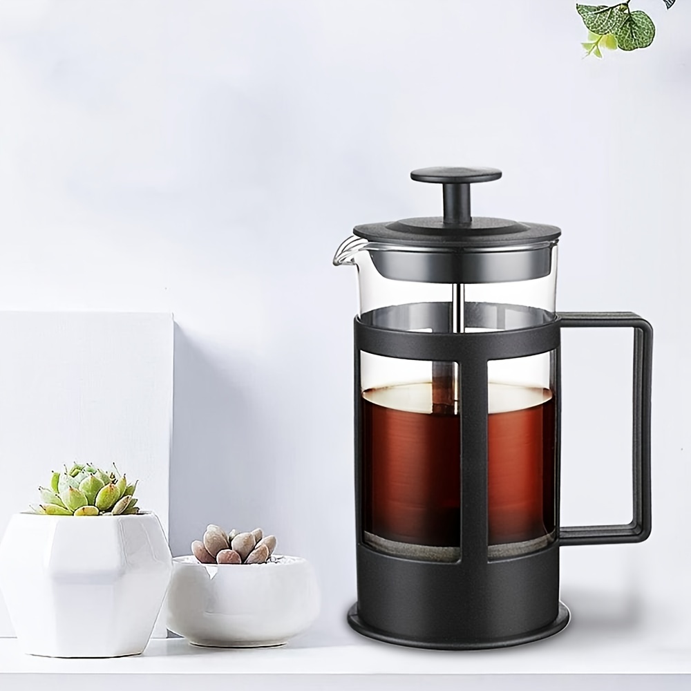 800ml Designed High Borosilicate Glass Coffee French Press with