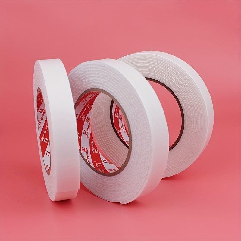 White Double sided Tape 9.95y Two sided Double sided Tape - Temu