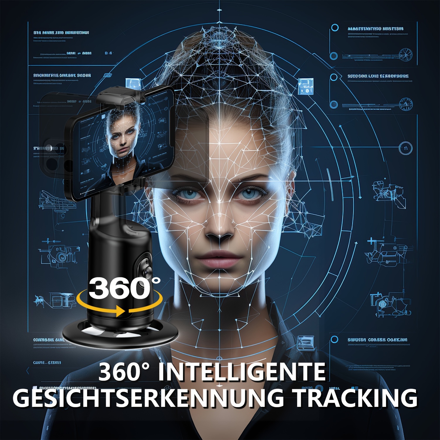 Auto Tracking Telefonhalter Auto Face Tracking Stativ - Temu Austria