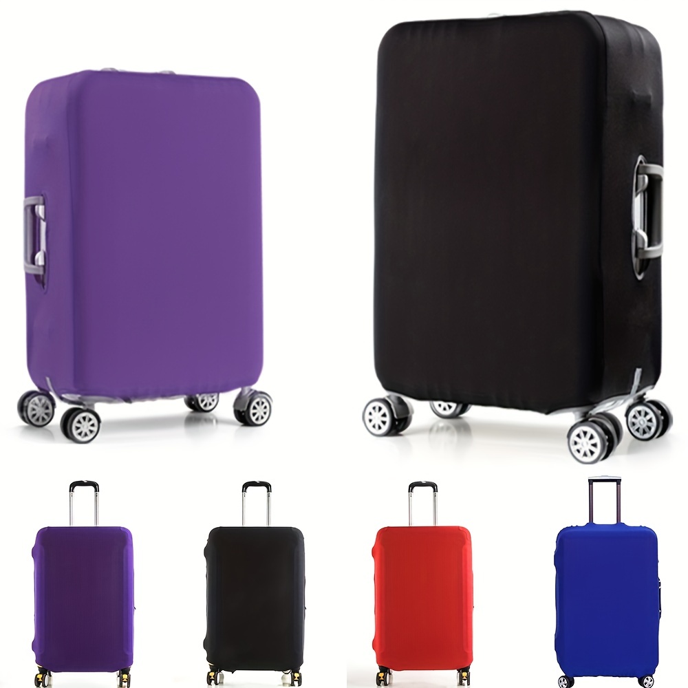 Golden Letters Luggage Case Suitcase Protective Cover Travel Elastic Luggage  Dust Cover Suitcase Cover - Temu