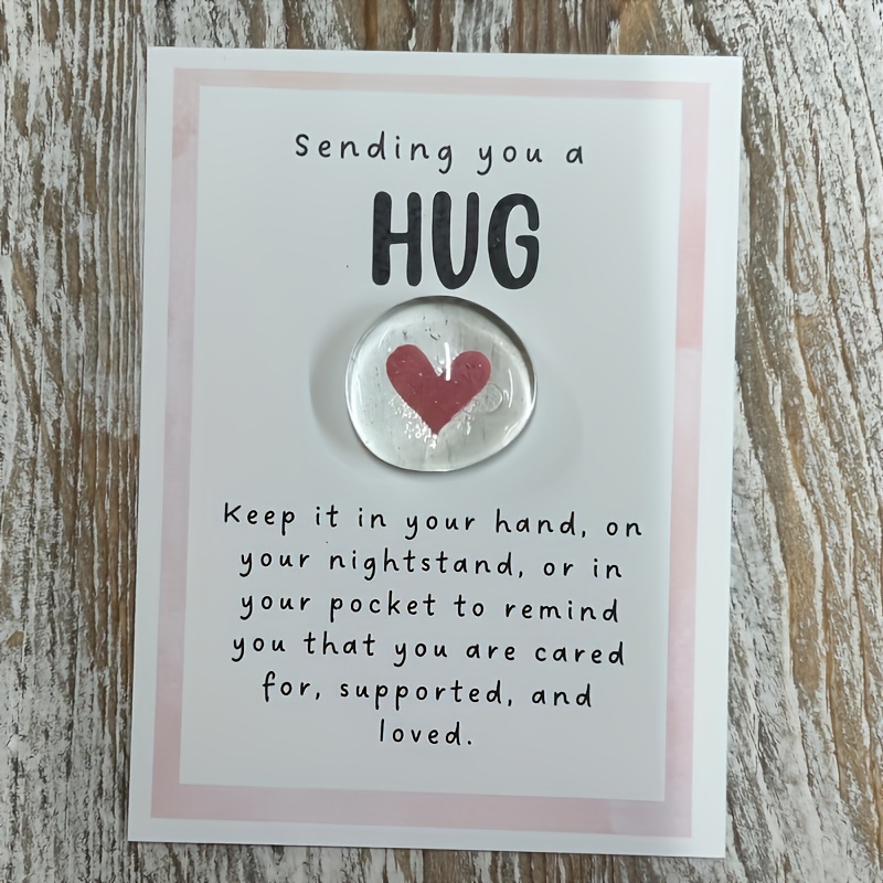 Get Well Soon Gifts Women Men Inspirational Pocket Hug Token - Temu Belgium