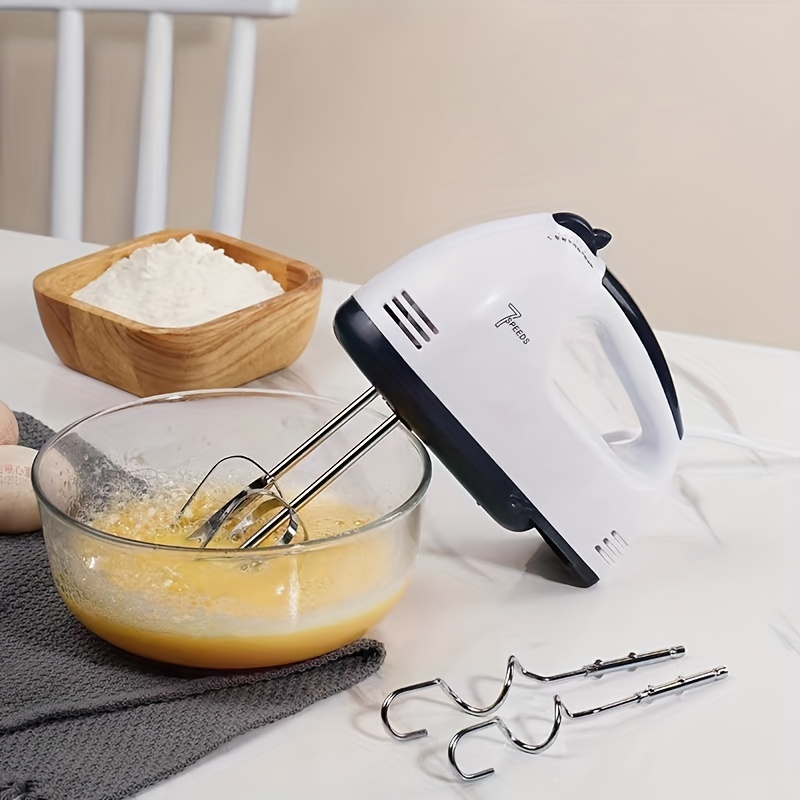 JIQI 7 Speed Electric Cake Batter Stand Mixer Food Mixing Machine Handheld  Mini Whisk Eggs Beater Blender Whipping Cream Dough - Price history &  Review | AliExpress Seller - Lily's Sunshine Store | Alitools.io