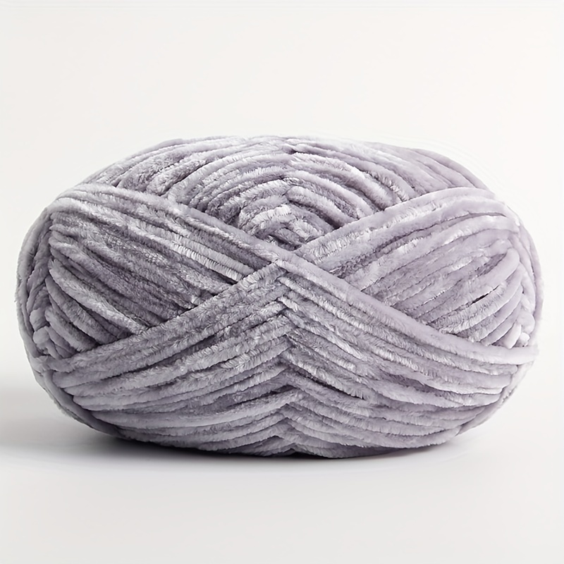 100g Wool Chenille Crochet Yarn Thick Wool Yarn Threads Yarn for Knitting  Crochet Scarf Blanket Hand