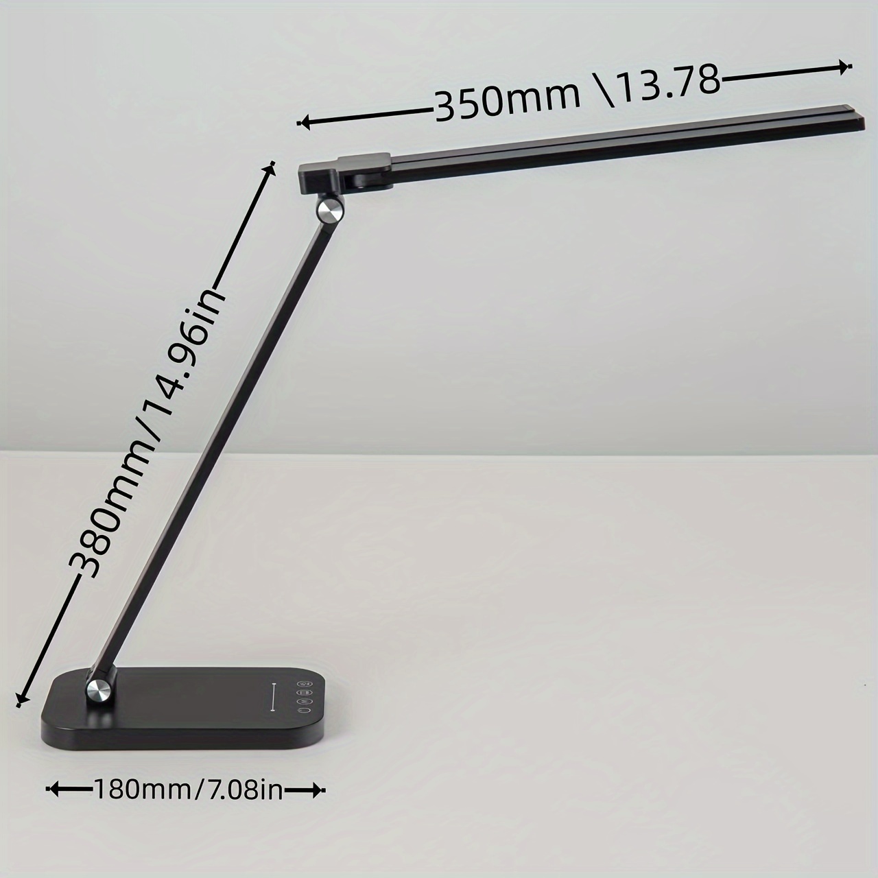 Double head design Office Learning eye protection Adjustable LED table lamp