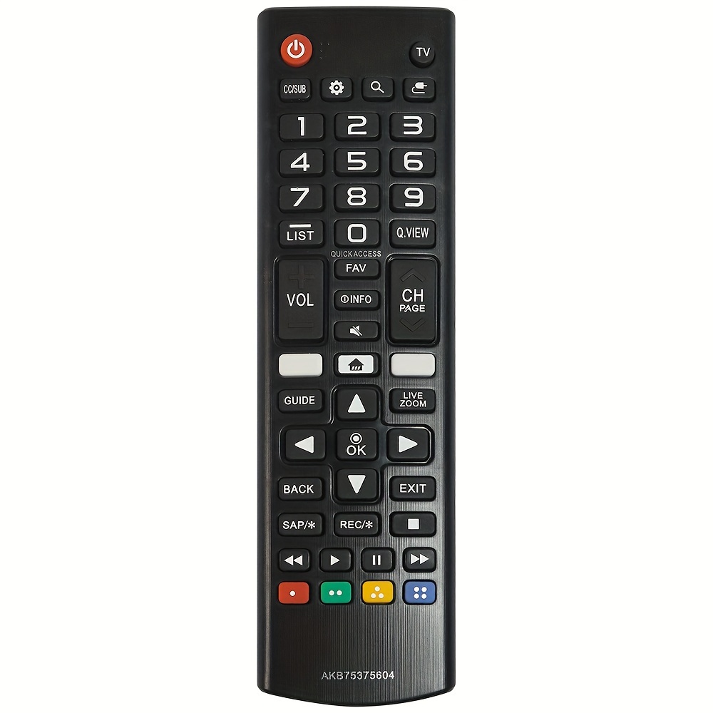 Mando a distancia original de TV para televisión LG AKB75375604