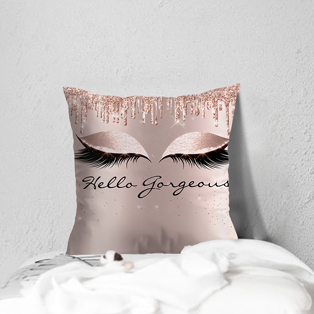 Glitter hotsell eyelash cushion