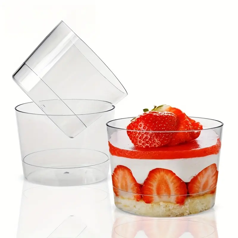 Clear Disposable Plastic Cups, Clear Plastic Cups Tumblers, Heavy