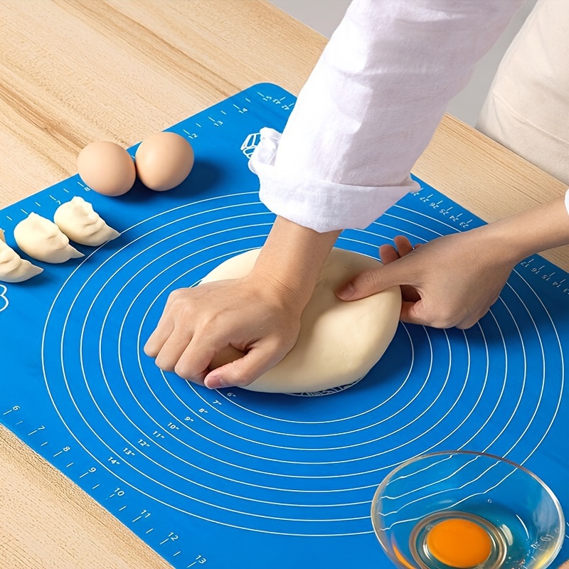 Silicone Pastry Mat Extra Thick Non Stick Baking Mat - Temu