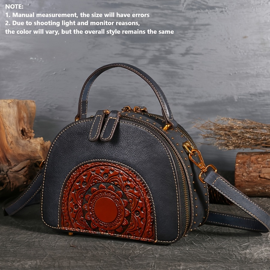 Retro leather online handbags