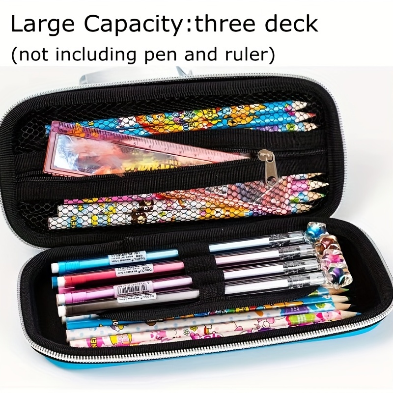 Expandable Pencil Case With Compartments Large Capacity - Temu