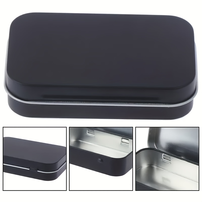 1PC Mini Metal Tin Box Container Portable Small Storage