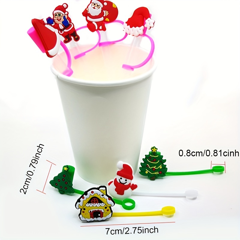 Straw Cover Cap for Stanley,THE FROG Silicone Straw Topper fit Stanley  30&40 Oz,Cute Cartoon Straw Cover Kids Themed Party Gifts,Drinking Straw  Tip