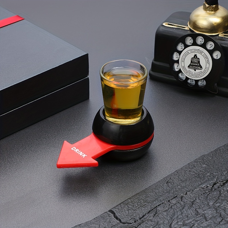 1pc Spin The Shot Drinking Game Arrow Spinner Toy For Bar Entertaining And  Party Favor