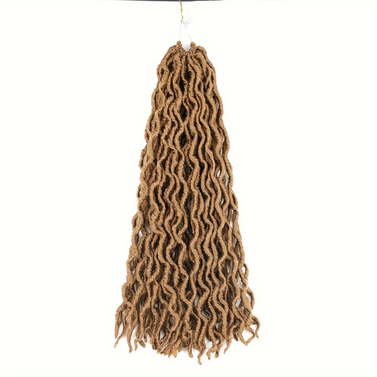 Synthetic Gypsy Locs Extension Braids Wavy Curly Crochet Braids Hair Goddess  - China Braiding Hair Super X Braid and Braid Hair Package price