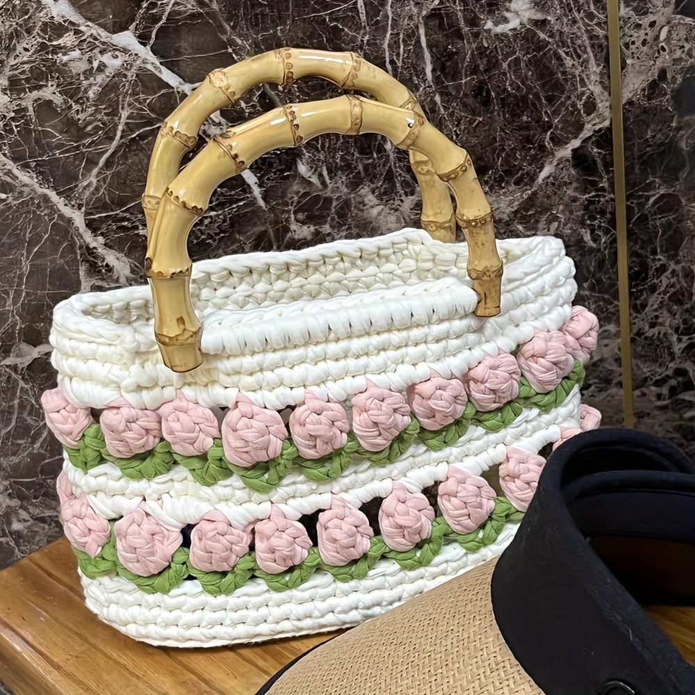 Handbag Bamboo Simulated Handle, U Shaped Handle