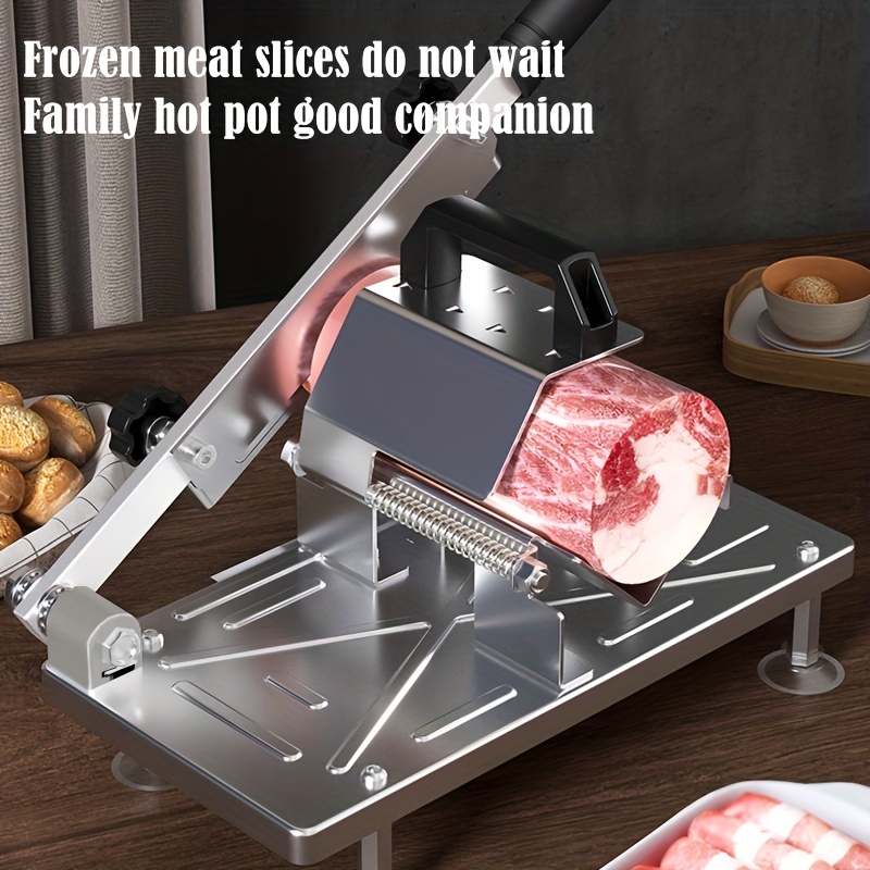 Kitchen Cutting Tool, Meat, Fruit And Vegetable Slicer, Adjustable  Thickness - Temu
