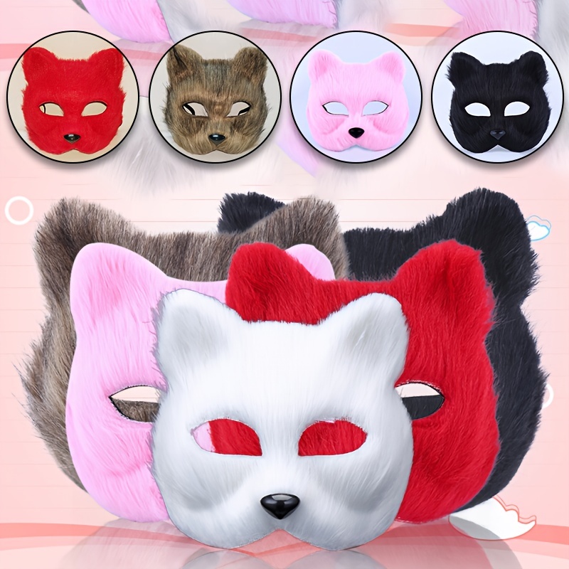 lion therian mask ;3  Cute little animals, Animal masks, Cat mask