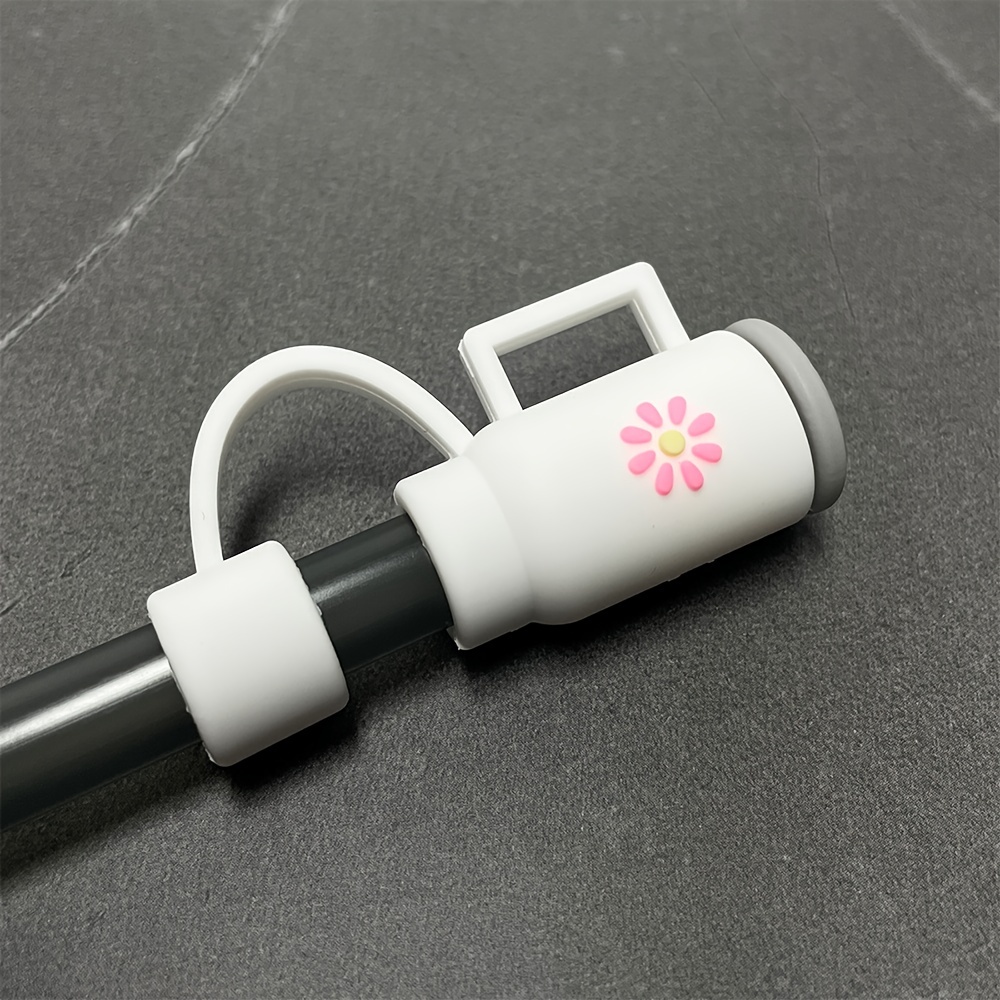 Silicone Straw Cover Reusable Dustproof Straw Plugs Cup Accessories