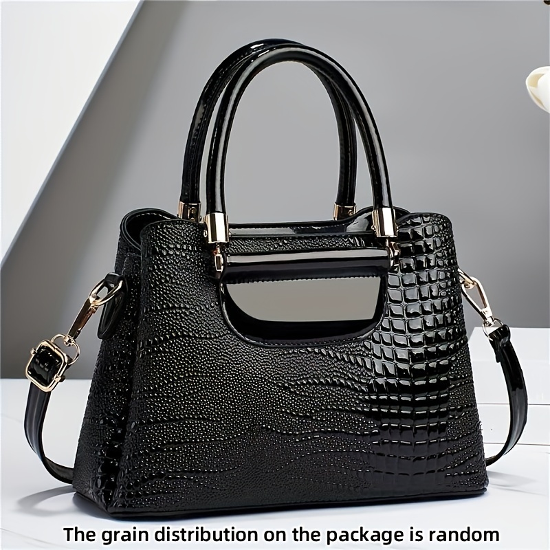 Luxury Designer Handbag Brand Crossbody Bags for Women 2023 Crocodile  Pattern