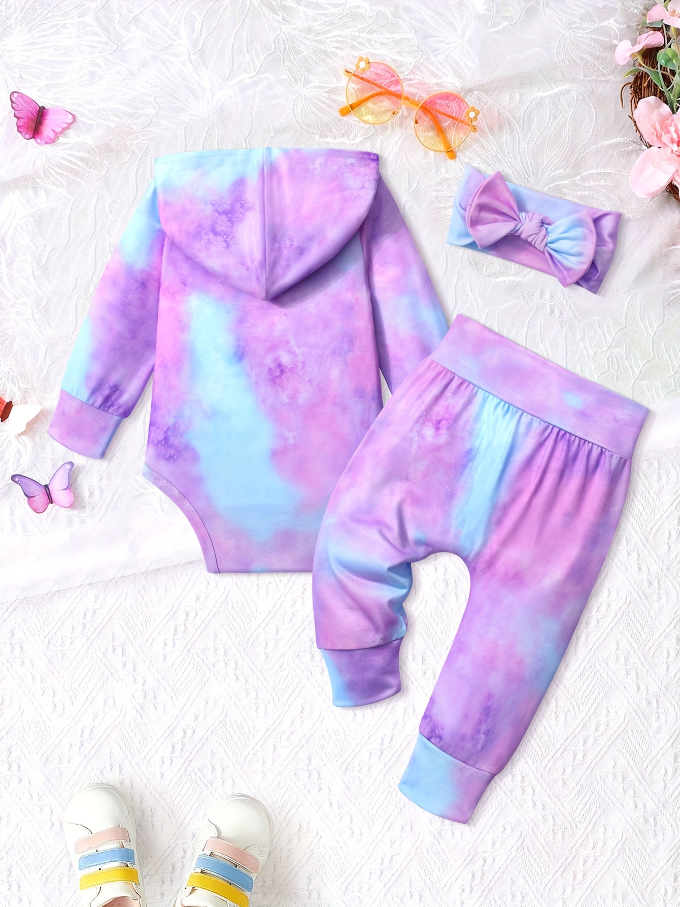 Tie dye baby discount hoodie