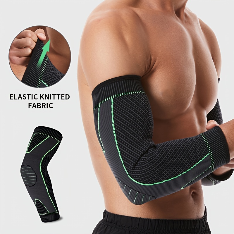 Sports Basketball Volleyball Badminton Compression Arm Elbow Pads