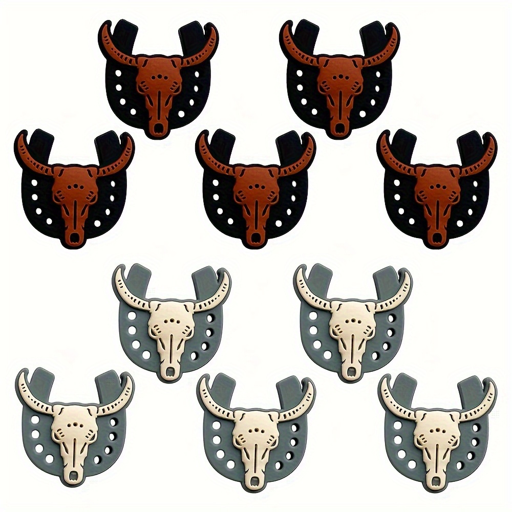 Cow Charms Bull Charms Ox Charm Western Cattle Head Charm - Temu