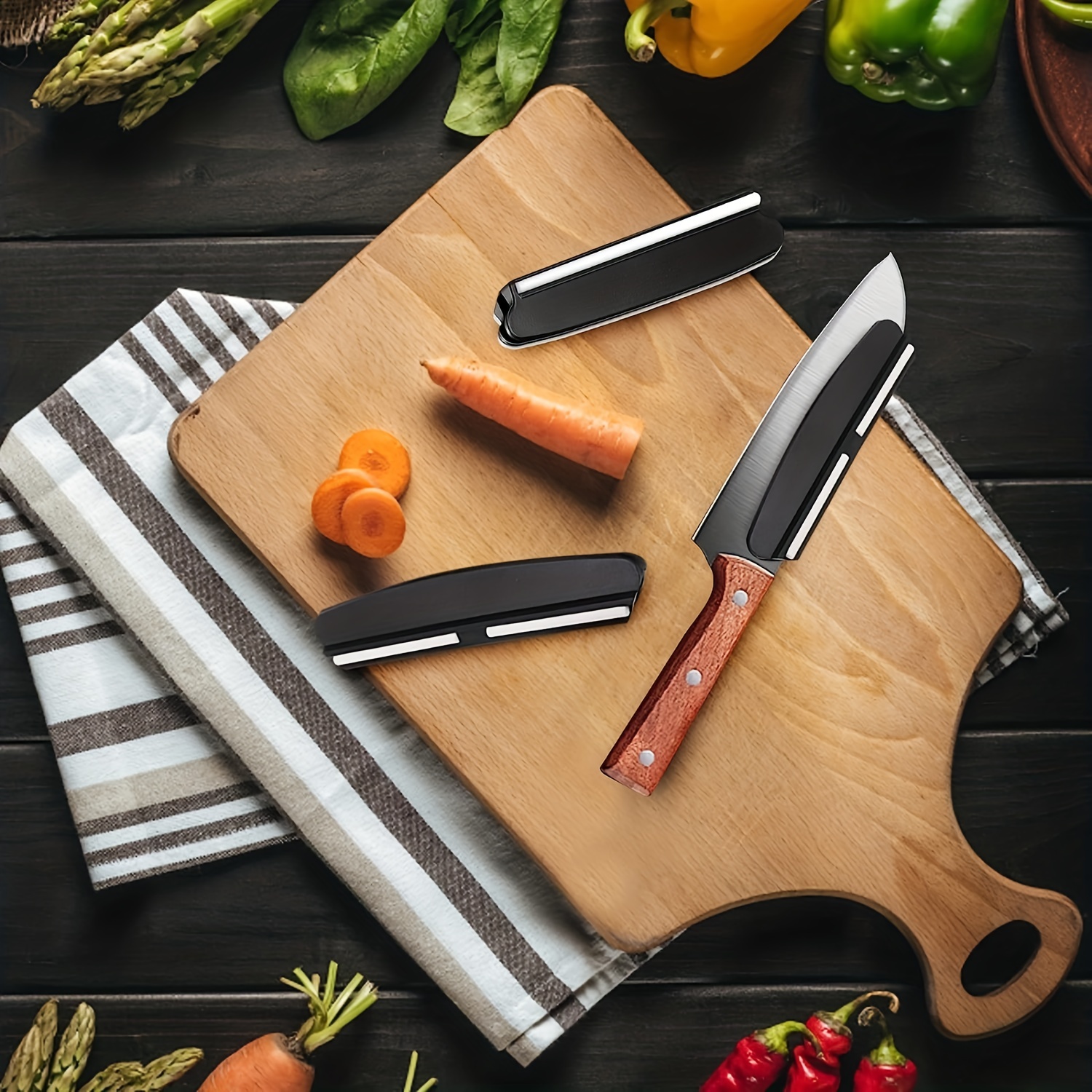 Professional Knife Sharpening Guide, Random Knife Sharpener Angle Guide, Sharpening  Guide For Whetstone, Angle Guide Knife Sharpener Fixed Tools, Kitchen Stuff  - Temu