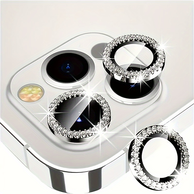 Protection Caméra IPhone - Film Verre Trempé + Alliage Titane, Compatible IPhone 12 à 16 Pro Max