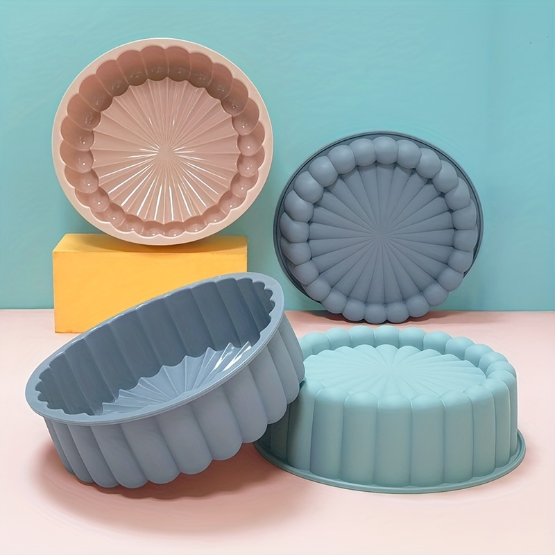 1pc Charlotte Cake Pan 10 24 Silicone Baking Cake Pan Flower - Temu