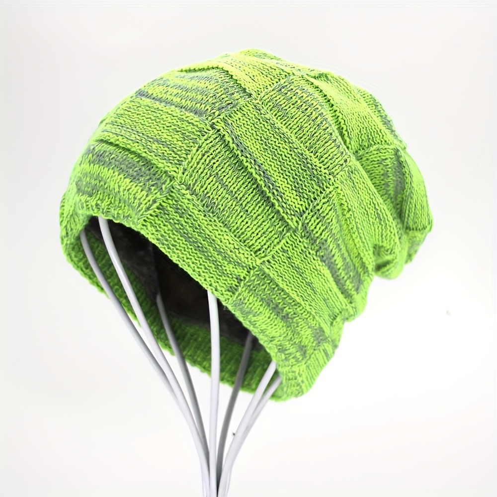 Gorro Verde Cuadros