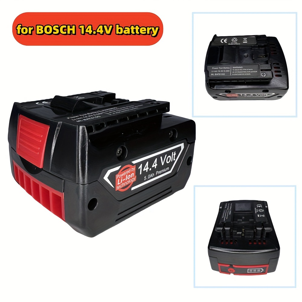 1pc Batería Bosch 18V 6.0Ah Para Taladro Eléctrico Bosch - Temu