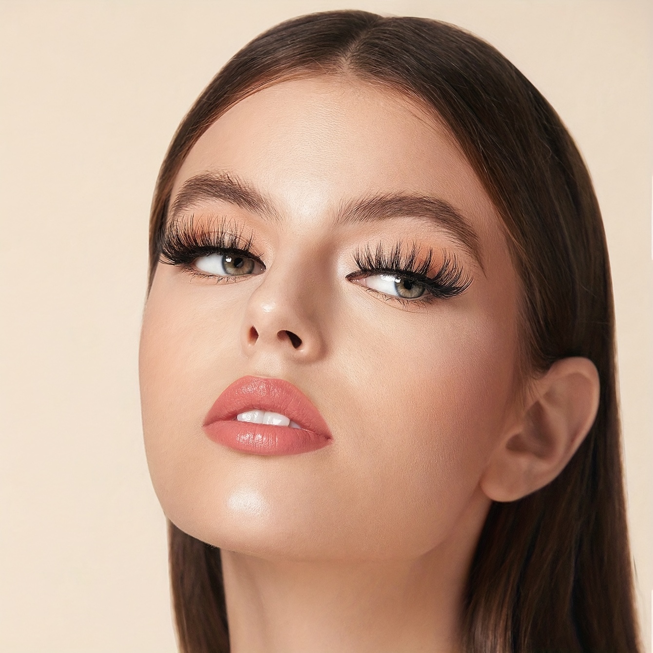 curling lashes, 1 pair full strip eyelashes cluster like curling 17mm lashes fluffy wispy false eyelashes crossed eye end lengthening lashes details 6