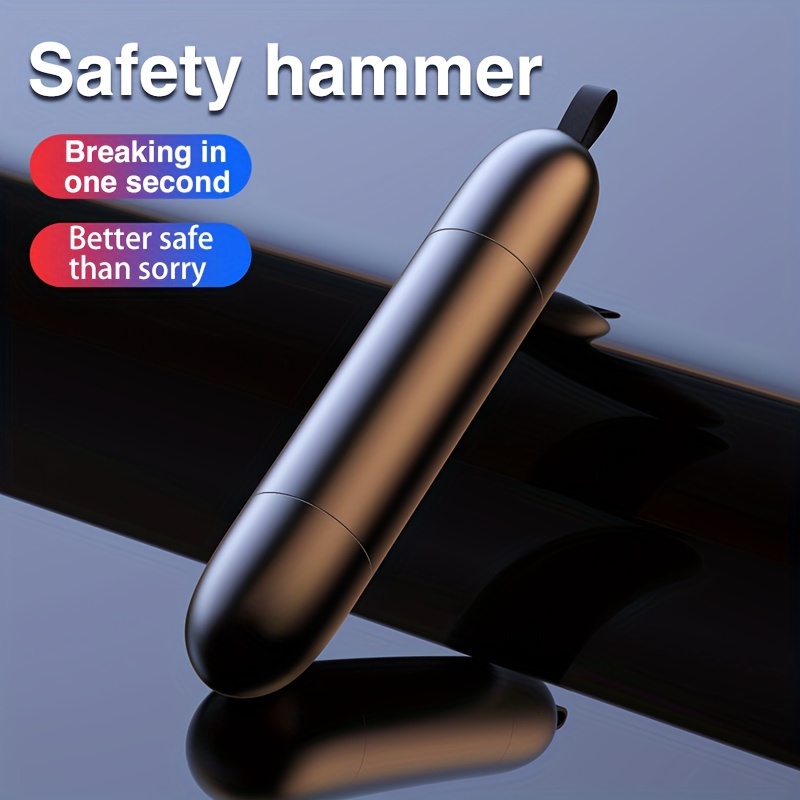 1 Safety Belt Cutter Emergency Key Chain Car Escape Tool - Temu