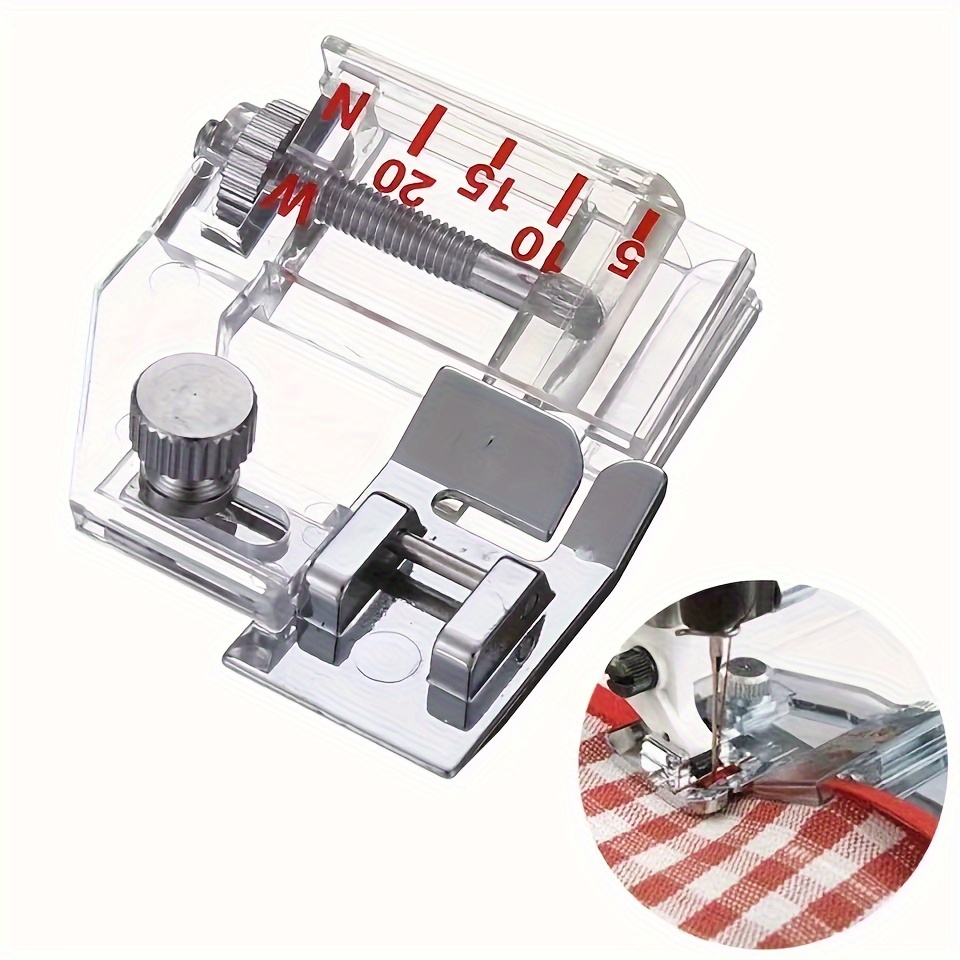 Edging Cloth Stripping Foot Multi-function Adjustable Width Household  Sewing Machine Accessories Sewing Kit Sewing Accessories