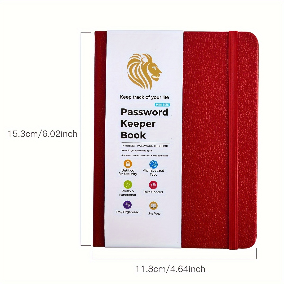 Password Book Schede Alfabetiche A z indirizzo Internet E - Temu Italy