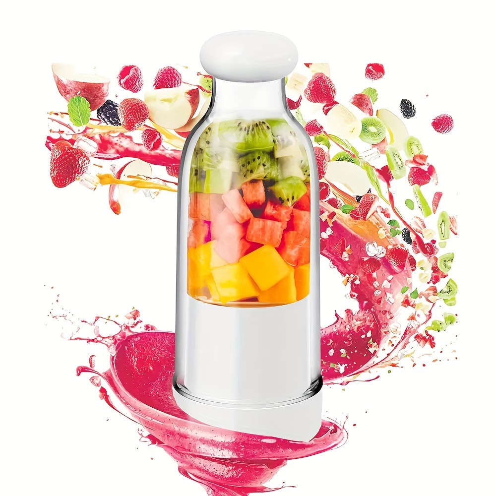 Household Retro Mini Orange Screw Juicer Portable Electric Fruit Blender  Kitchen Smoothie Mixer Milkshake Vegetable Processor