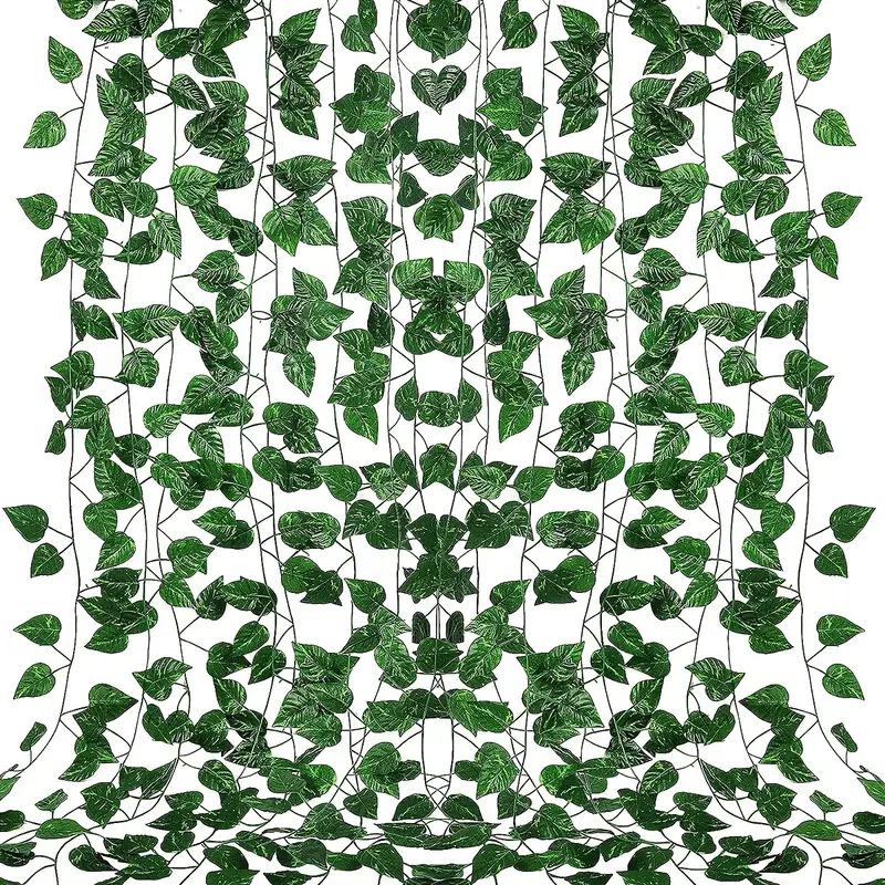 Fake Vines Room Decor Artificial Ivy Greenery Garland Fake - Temu