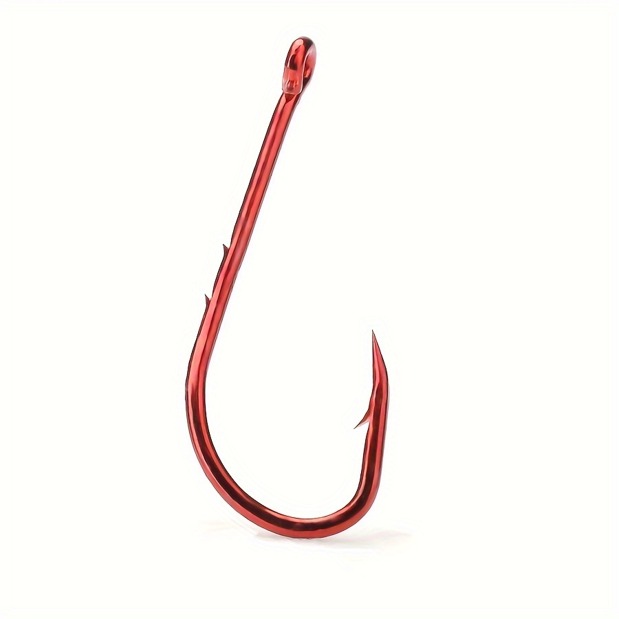 High Carbon Steel Circle Hooks For Saltwater Freshwater Ice - Temu